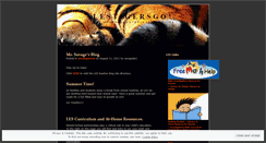 Desktop Screenshot of lestigersgo.wordpress.com