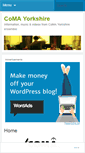 Mobile Screenshot of comayorkshire.wordpress.com