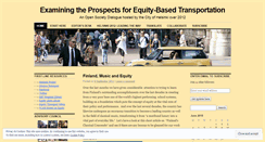 Desktop Screenshot of equitytransport.wordpress.com
