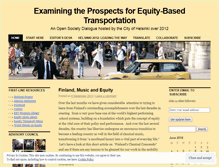 Tablet Screenshot of equitytransport.wordpress.com