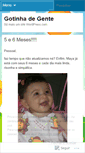 Mobile Screenshot of gotinhadegente.wordpress.com