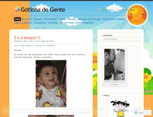 Tablet Screenshot of gotinhadegente.wordpress.com