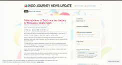 Desktop Screenshot of myindonesiajourney.wordpress.com