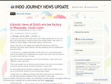 Tablet Screenshot of myindonesiajourney.wordpress.com