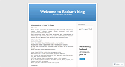 Desktop Screenshot of baskaronline.wordpress.com