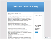 Tablet Screenshot of baskaronline.wordpress.com