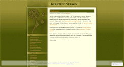 Desktop Screenshot of kirstennelson.wordpress.com
