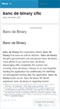 Mobile Screenshot of mobile.bancdebinarycftc.wordpress.com