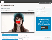 Tablet Screenshot of ideaisdesiguais.wordpress.com