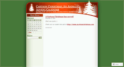 Desktop Screenshot of cartoonchristmas.wordpress.com