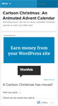 Mobile Screenshot of cartoonchristmas.wordpress.com