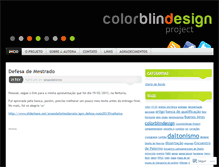 Tablet Screenshot of cbdesignproject.wordpress.com