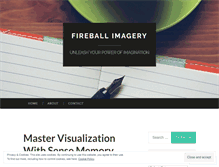 Tablet Screenshot of fireballimagery.wordpress.com