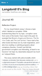 Mobile Screenshot of langdon815.wordpress.com