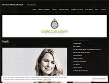 Tablet Screenshot of nataliaariascoach.wordpress.com