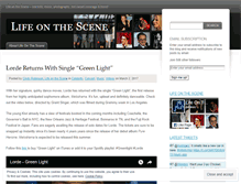 Tablet Screenshot of lifeonthescene.wordpress.com