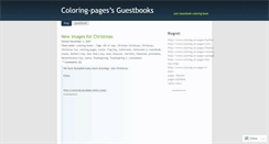 Desktop Screenshot of coloringbook.wordpress.com