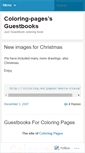 Mobile Screenshot of coloringbook.wordpress.com