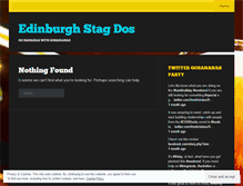 Tablet Screenshot of edinburghstagweekend.wordpress.com