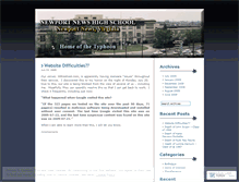 Tablet Screenshot of nnhs.wordpress.com