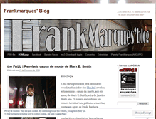 Tablet Screenshot of frankmarques.wordpress.com