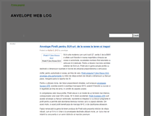 Tablet Screenshot of anvelope.wordpress.com