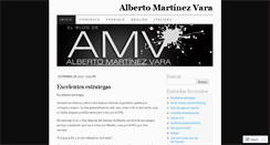 Desktop Screenshot of albertomartinezvara.wordpress.com