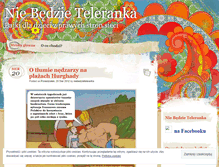 Tablet Screenshot of niebedzieteleranka.wordpress.com