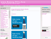 Tablet Screenshot of bujangelitz.wordpress.com