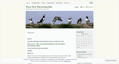 Desktop Screenshot of pageonephotography.wordpress.com