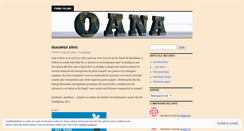 Desktop Screenshot of oana7327.wordpress.com