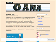 Tablet Screenshot of oana7327.wordpress.com