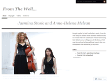 Tablet Screenshot of jasminaandannahelena.wordpress.com