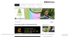 Desktop Screenshot of kikiriwau.wordpress.com
