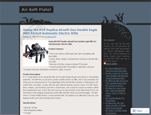 Tablet Screenshot of airsoftpistol.wordpress.com