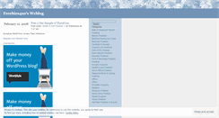Desktop Screenshot of freebies4us.wordpress.com