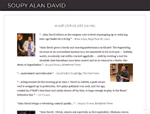 Tablet Screenshot of alandavid.wordpress.com