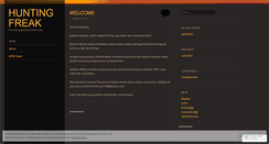 Desktop Screenshot of huntingfreak.wordpress.com