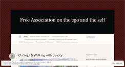 Desktop Screenshot of freeassociations.wordpress.com