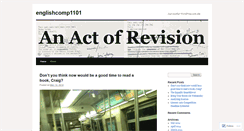 Desktop Screenshot of anactofrevision.wordpress.com