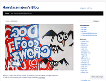 Tablet Screenshot of harryfacemajors.wordpress.com