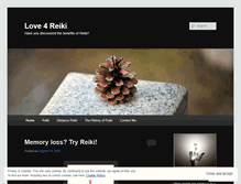Tablet Screenshot of love4reiki.wordpress.com