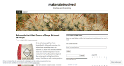 Desktop Screenshot of makenzieinvolved.wordpress.com