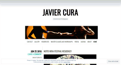 Desktop Screenshot of javiercuraworkshop.wordpress.com