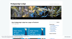 Desktop Screenshot of hodgepodgelodgewa.wordpress.com