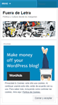 Mobile Screenshot of fueradeletra.wordpress.com