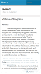 Mobile Screenshot of isomd.wordpress.com