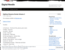 Tablet Screenshot of digitalneedle.wordpress.com