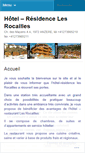 Mobile Screenshot of lesrocailles.wordpress.com
