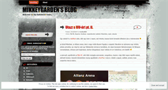 Desktop Screenshot of mikkeygarden.wordpress.com